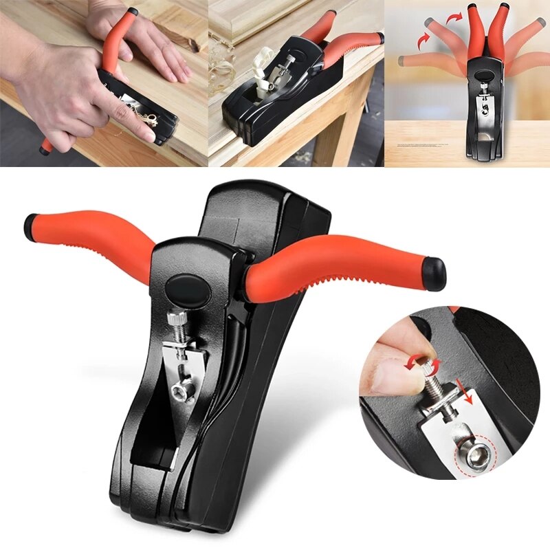 Aluminum Alloy Hand Planes Edge Corner Plane 45 Bevel And Cutter Woodworking Blade Edge Corner Plane Manual Woodworking Planer