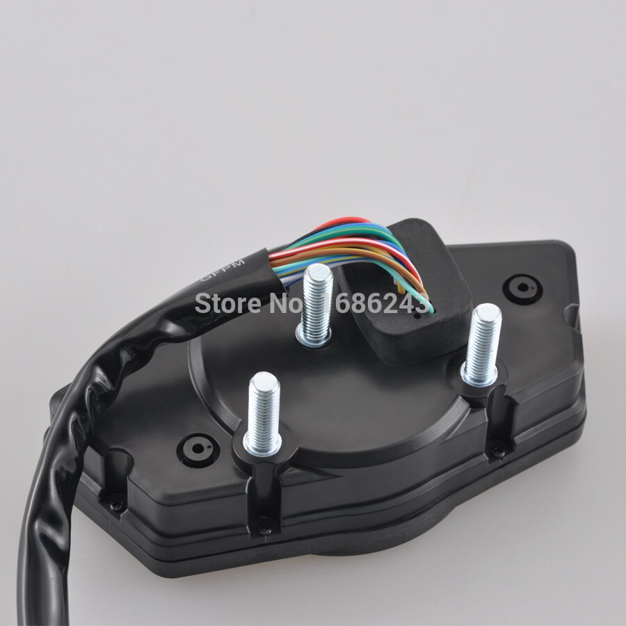 Compteur de vitesse LCD universel pour moto, odomètre numérique, tachymètre, adapté pour 2 et 4 cylindres