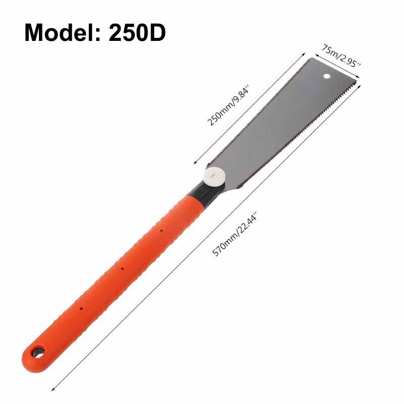Hand Pull Saw 250D 265B 225P Fine-toothed Wear Resistance Woodworking Household Manual Trimming Gardening Pruning