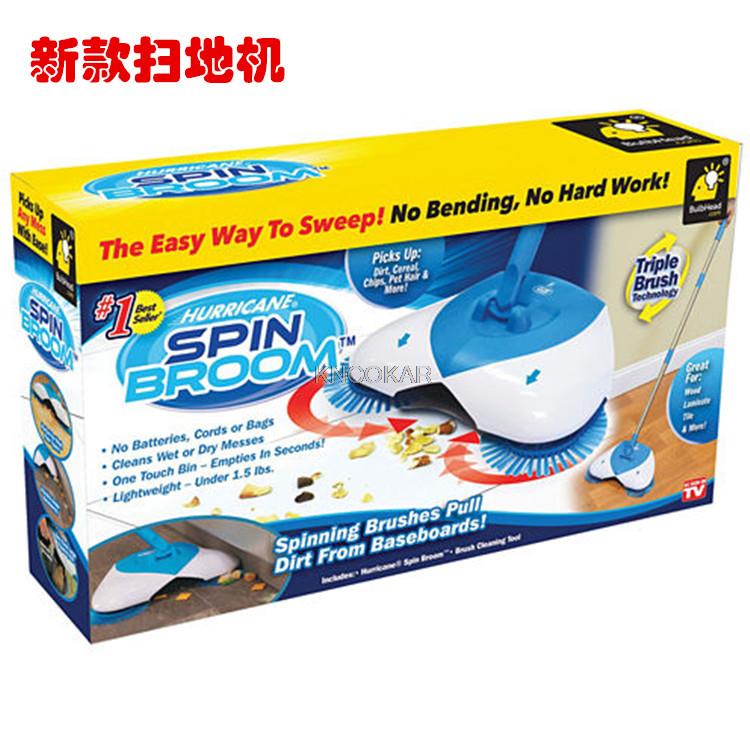 Hurricane Spin Broom Home Scavenger Sweeper Vacuum Cleaner Carpet Cleaner Robot Mop Portable Handheld Vacuum Cleaner