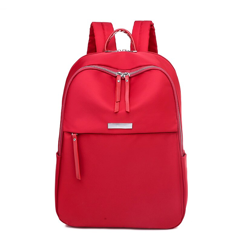 Vrouwelijke Pack Oxford Vrouwen Rugzak Mode Rugzak Schouder Terug Zak Preppy Stijl Rugzakken Voor Meisjes Boekentas Rugzak: Rood