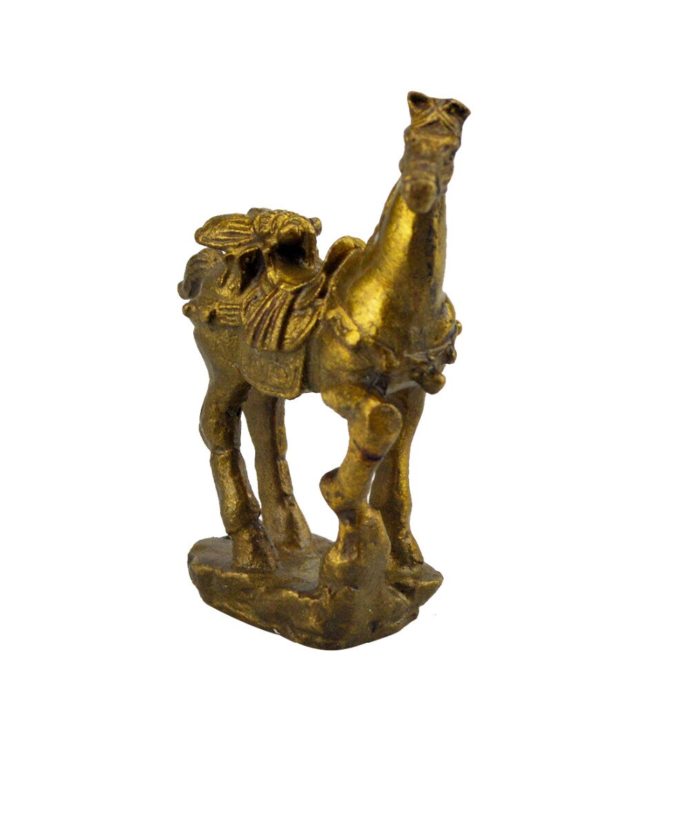 Cinese Feng Shui ottone volare in poi cavallo Immediata Vincente Carriera M5015