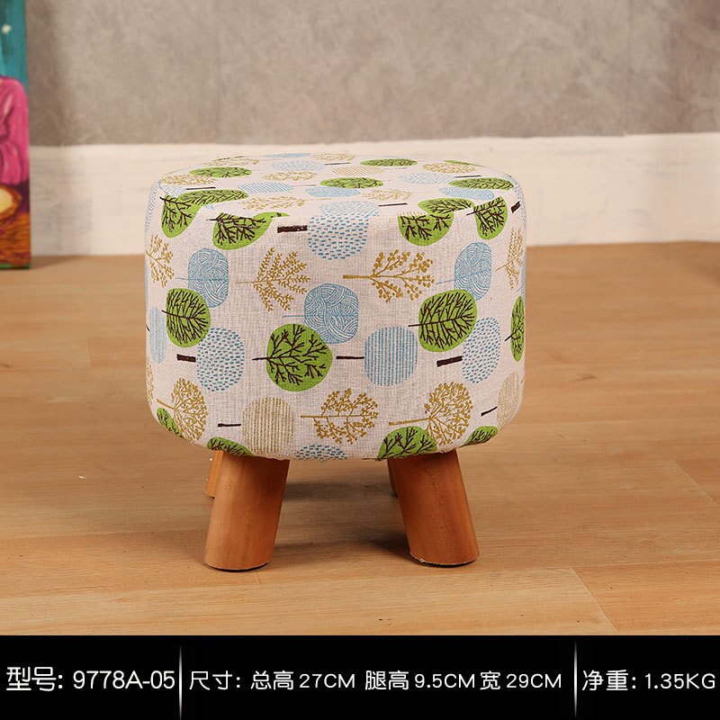 Woood Nomi | Ronde kruk hout en metaal | 375439-W
