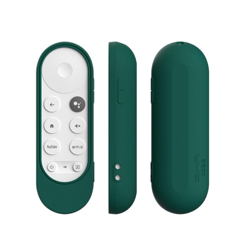 til chromecast stemme fjernkontroll med sløyfe silikon etui til chromecast til -google tv stemme fjernkontroll støtsikker beskyttelsesdeksel