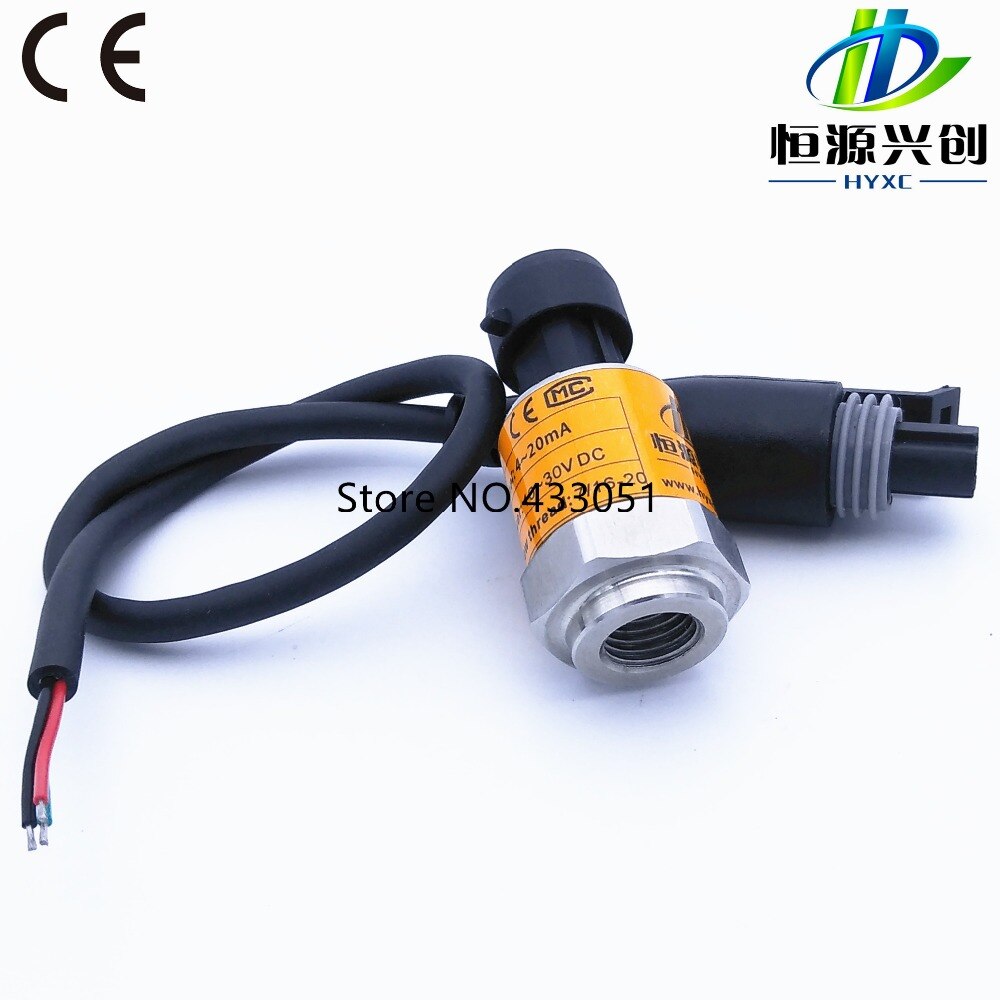 ; DC 5V G1/4;NPT1/4;1/8NPT Pressure Transducer; Accuracy 1%FS; Transmitter Sensor Stainless Steel Oil Air Water