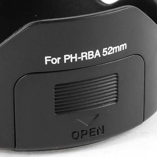 Pare-soleil Pour Objectif Pentax DA 18-55mm F/3.5-5.6 - Lot De 2, En Plastique Noir