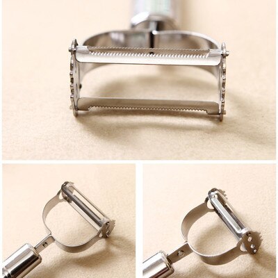 Stainless Steel Multi-function Vegetable Peeler&ampJulienne Cutter Julienne Peeler Potato Carrot Grater Kitchen Tool