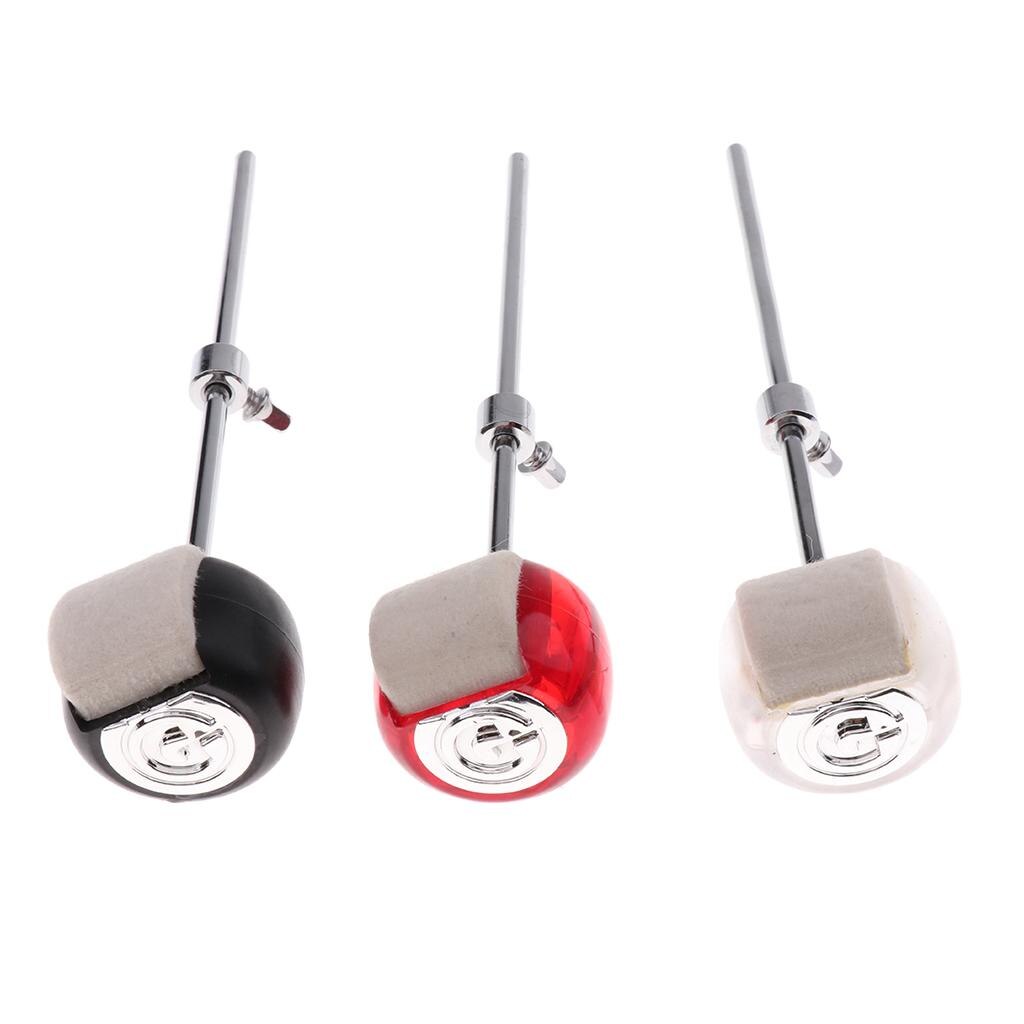 3 Colour Bass Drum Beater Percussion Instrument Accessories For Drum Lovers