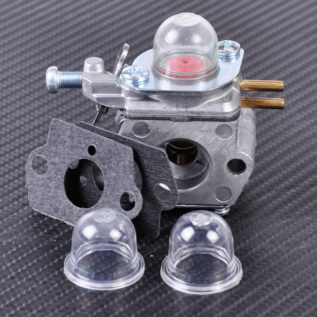 LETAOSK Carburateur + Pakking + Primer Lamp geschikt voor MTD 753-06190 Walbro WT-973 Carb Troy Bilt
