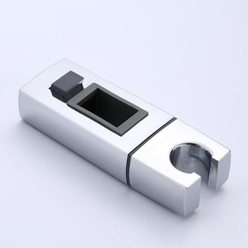 22/24/25mm abs plast brusebad glideskinne bar justerbar klemme holder beslag udskiftning badeværelse tilbehør universal