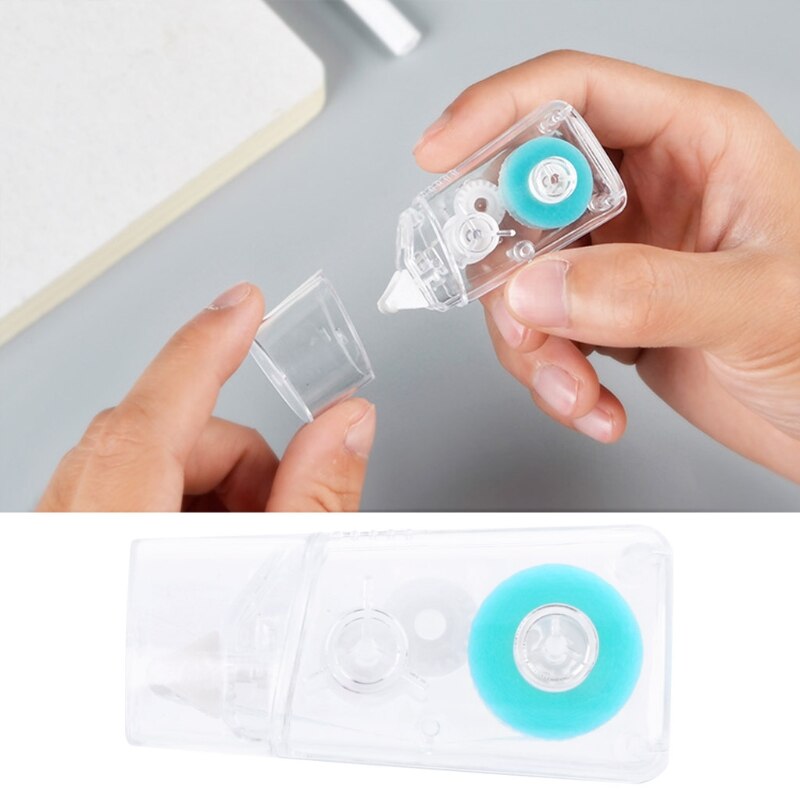 Dubbelzijdig Klevende Roller Lijm Tape Decoratieve Kantoor School Briefpapier Supply