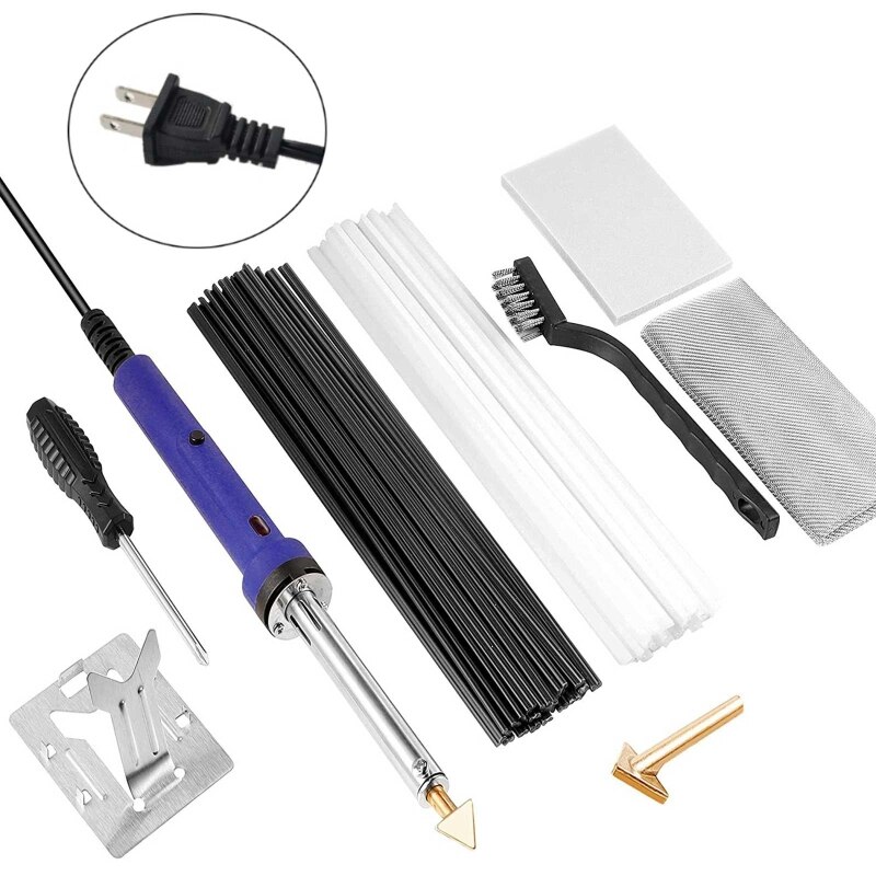 80W Plastic Welding Kit Help Repair Broken Plastic Parts Corrosion Resistance