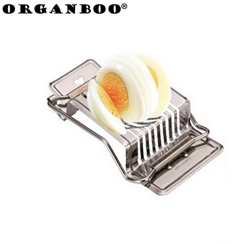 Stainless Steel Kitchen Gadgets Boiled Egg Slicer Section Cutter Mushroom Tomato Chopper Cut Egg Sectioner Cozinha Cooking Tools