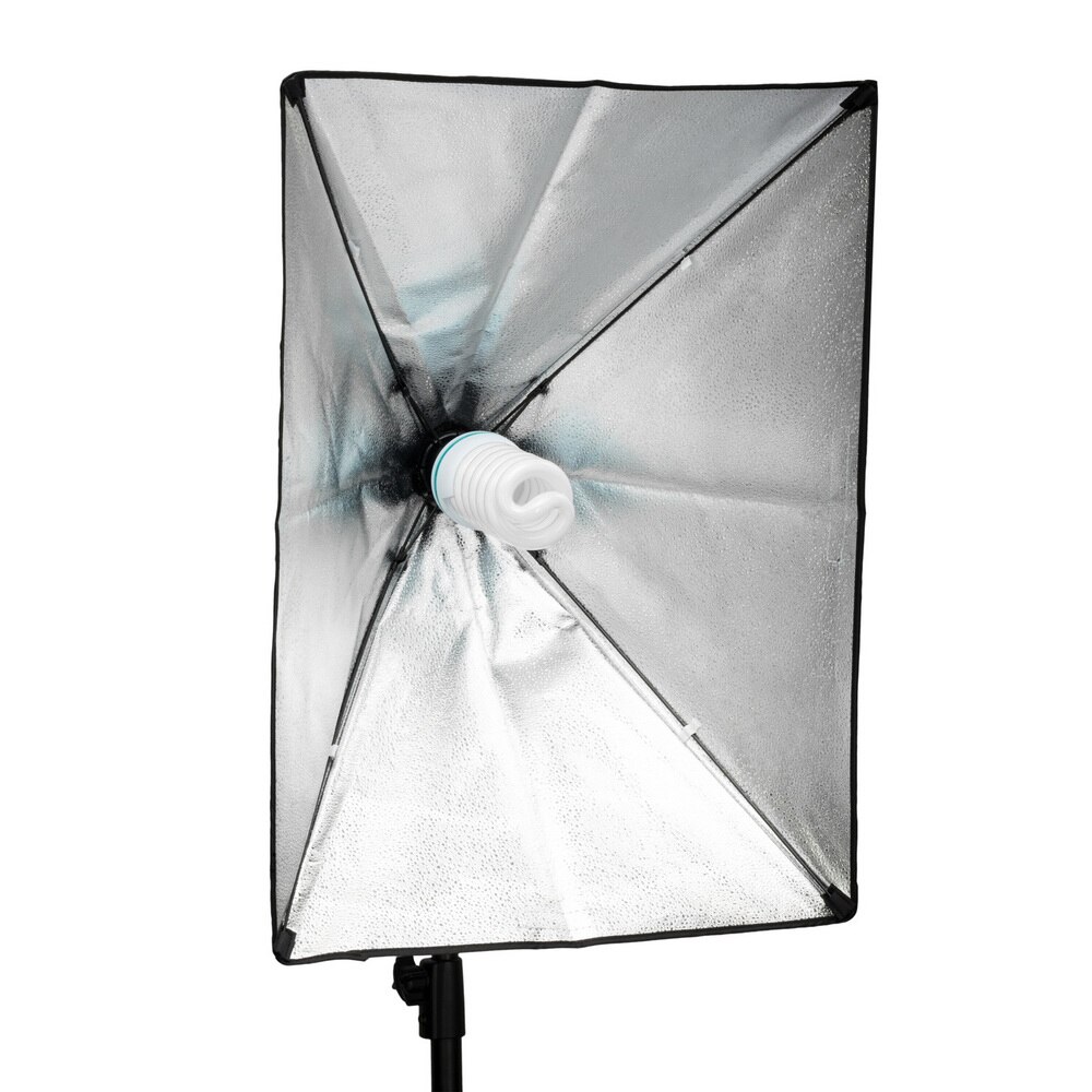 200 w 5500 k e27 220 v cfl blub para o equipamento de iluminação fotográfico do estúdio softbox 92% cri