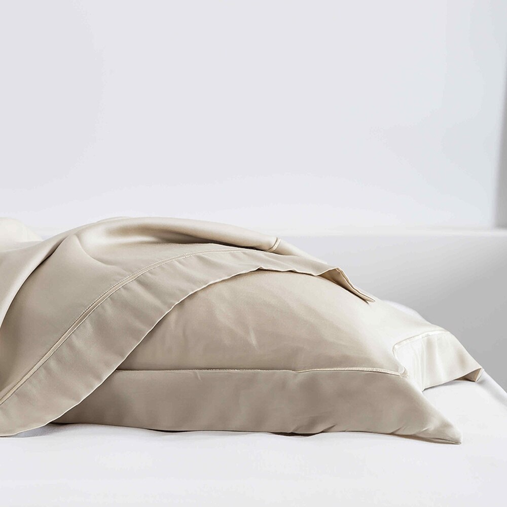 Liv-esthete luxe 100%  zijden kussensloop met zijdezachte, gezonde haren 25 momme zijden kussensloop voor dames heren volwassenen kinderen: 01 / 2 stuks