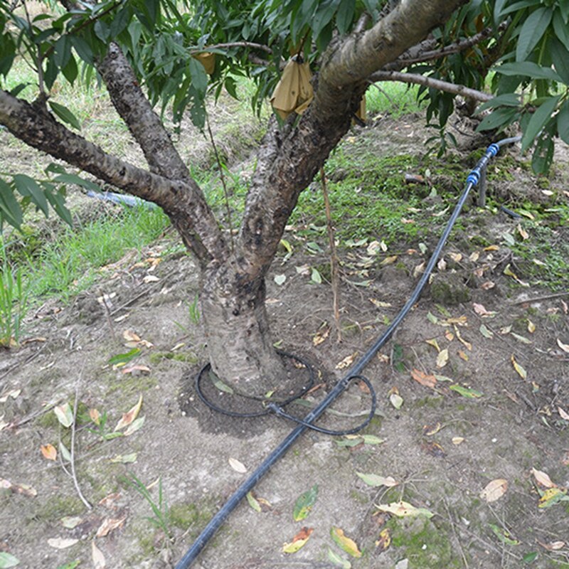 12/16mm Soaker Hose Micro Drip Irrigation Agriculture Greenhouse Garden Orchard Fruit Tree Water Saving Microporous Seepage Pipe