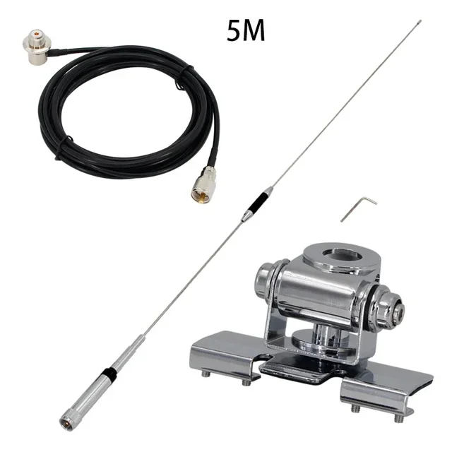 Baofeng nagoya NL-770S banda dupla uhf/vhf 144/430mhz 150w 2.15/3.0dbi antena sl16/UHF-J/m tipo rádio do carro antena de rádio móvel: ROXO
