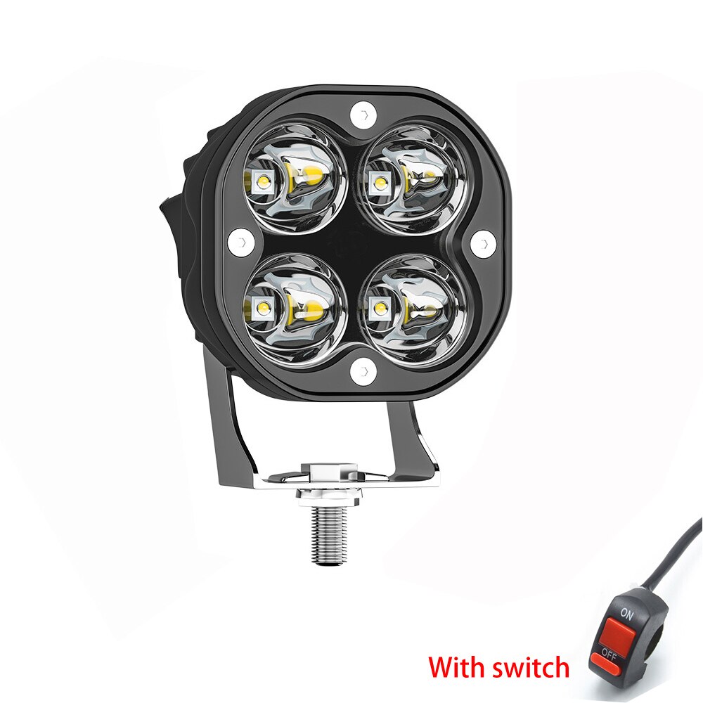 Motocykl światła doprowadziło światła robić jazdy dla samochodów bar światła przeciwmgielne reflektor reflektor DRL strąk lampa dla automatyczny Niva Lada 4x4 wyłączony Droga ATV: AWZ040 1 szt