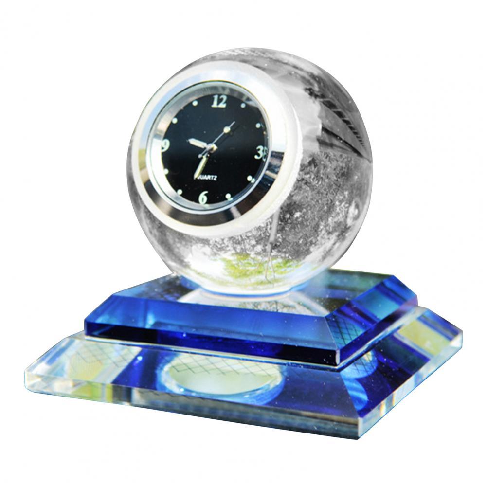 Uitstekende Afwerking Relatiegeschenken Auto Parfum Zetel Decor Met Klok Voor Driver:  Blue