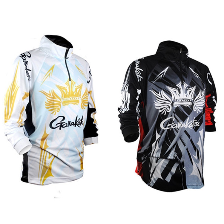 Fishing Clothing Gamakatsu Clothing Quick Dry Fishing Clothes Anti-UV Fishing Shirt Gamakatsu Jacket Fishing Tackle