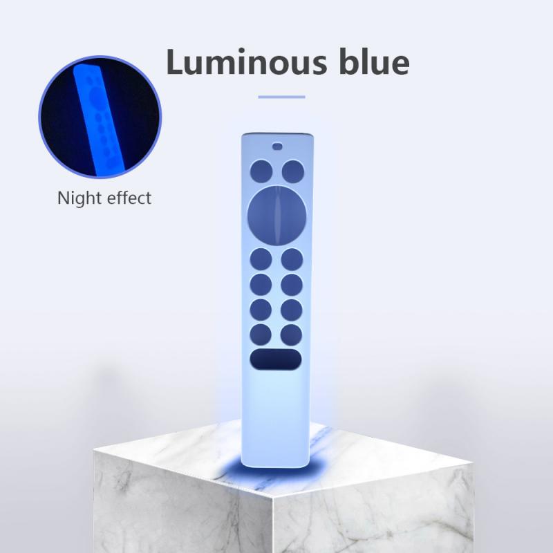 Thuis Tv Remote Silicone Beschermhoes Anti-Val Anti-Slip Schokbestendige Soft Cover Voor Nvidia Shield Tv Pro/4K Hdr Afstandsbediening: 4