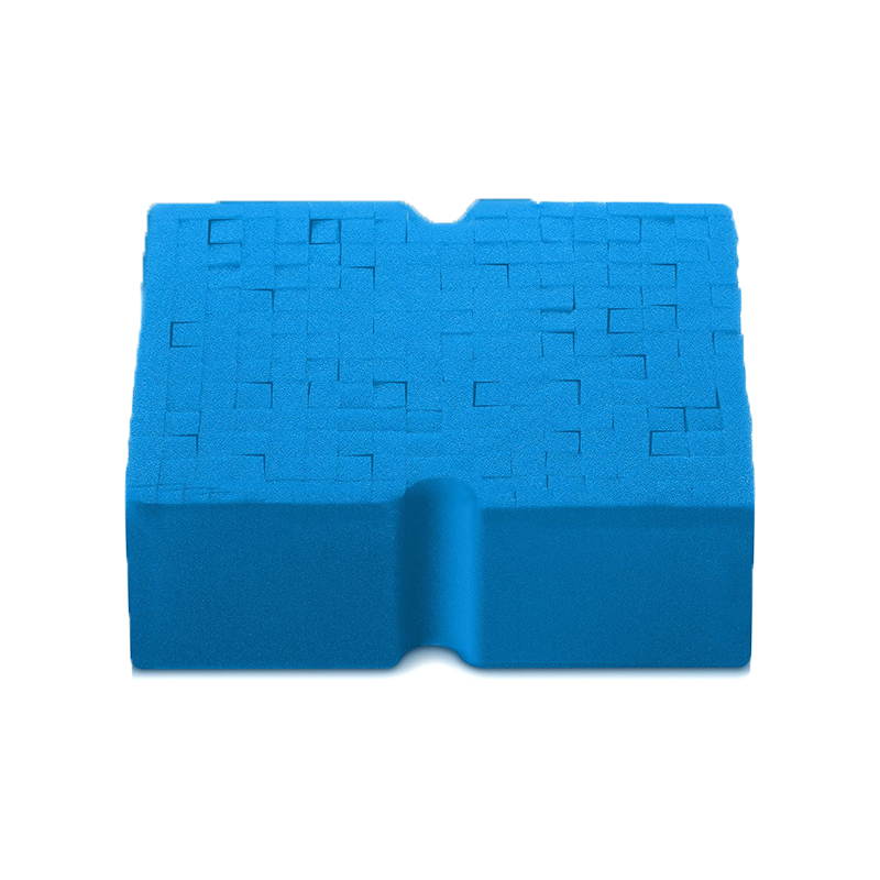 Esponja de lavado de coches, rejilla de espuma suave de corte cruzado grande, esponja súper absorbente, fácil agarre, herramientas de limpieza de coche sin arañazos, accesorios para automóviles: YELLOW