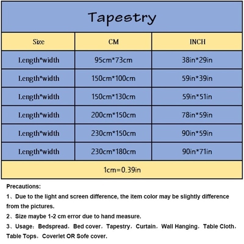 Bohemian Tapestry Wall Hanging Tapestry Rainbow UFO Pride Tapestry Wall Hanging Bedroom Livingroom Dorm Wall Decor