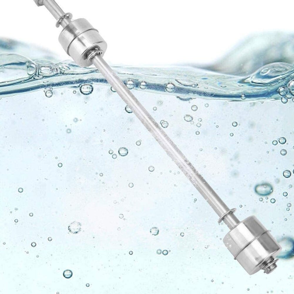 Stainless Steel Float Switch Tank Liquid Water Level Sensor Double Ball Float Switch Tank Pool Flow Sensors Control Pump