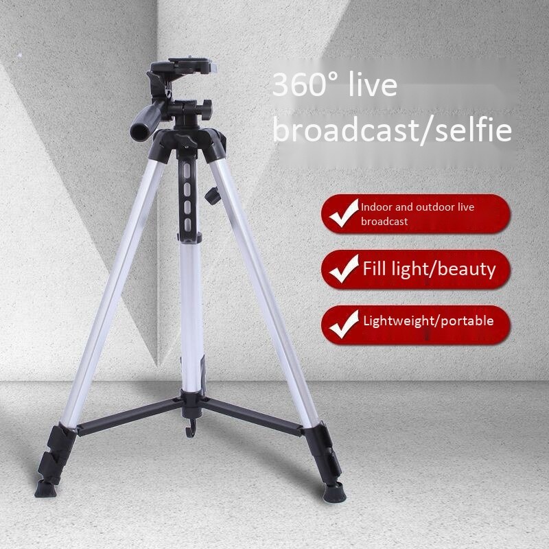 Lightweight Mobile Phone Tripod with Bag and Phone Holder Compatible with Most Smartphones