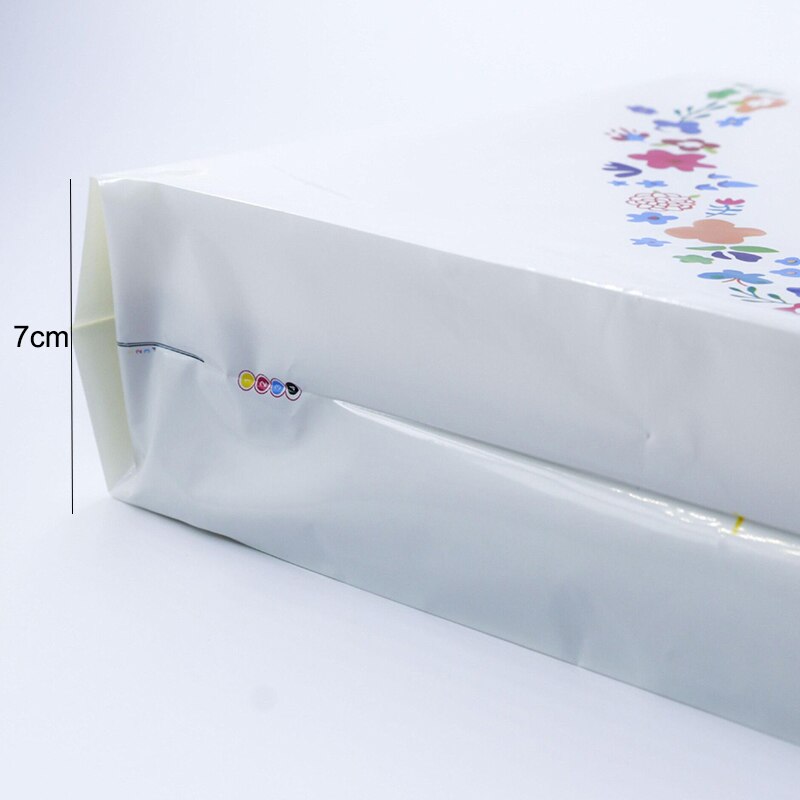 10 Stks/partij Mode Draagtas Dikke Grote Plastic Boodschappentassen Dikke Boutique Kleding Verpakking Plastic Tas Met Handvat