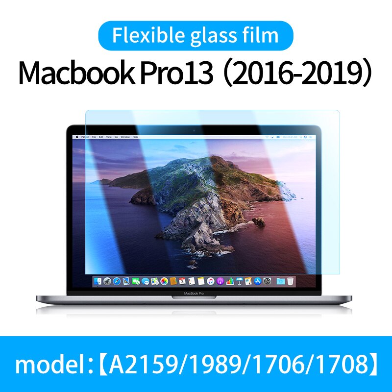 UDMA Anti-blue for Macbook Pro air 13 M1 Chip A2337 2338 Screen Protector 13 15 16 2179 2289 1706 2251 Flexible Glass Film: Pro 13.3 2016-19