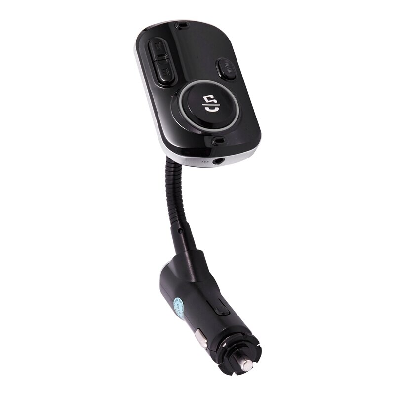 Bluetooth fm-zender, draadloze auto fm-modulator, auto  mp3- speler autokit, handsfree bluetooth-autolader met omgevingslicht