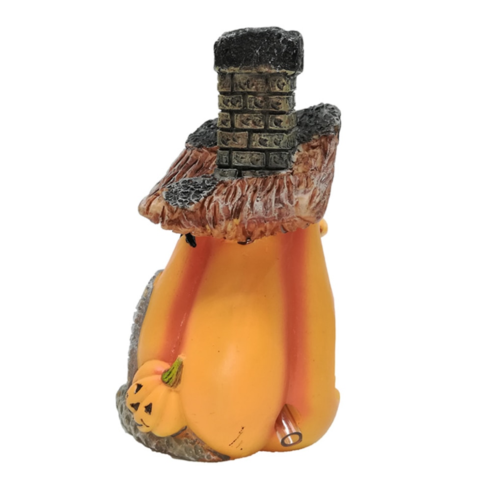 Akvarium akvarium dekorasjon simulering harpiks ornamenter fisk reker gresskar evakueringshus halloween sett dekorasjon