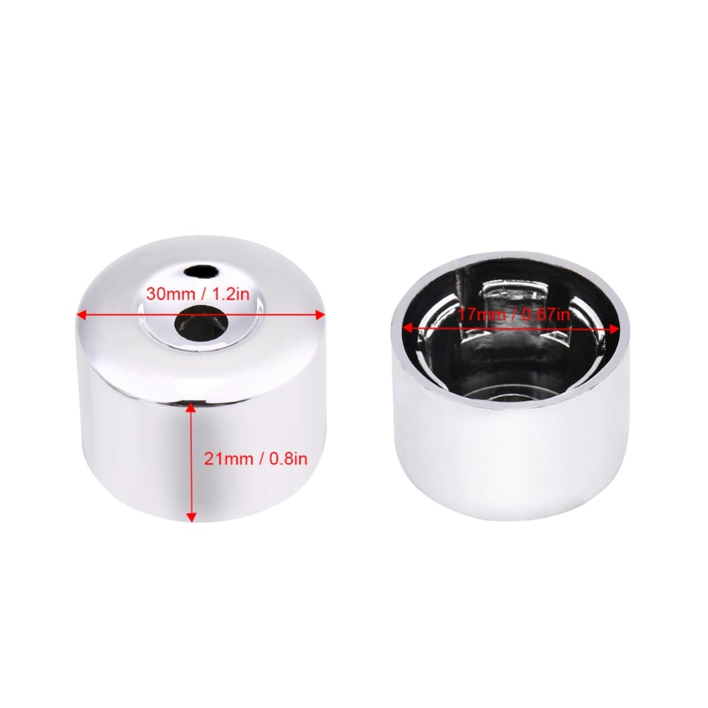 20 stücke 17mm Muttern Kappe Bolt Covers Chrome Legierung Rad Locking Für VW Passat Golf Bora Chrom