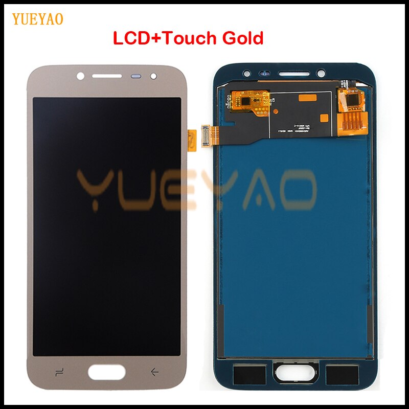 5.0inch TFT LCD For Samsung Galaxy J2 Pro J250 J250F SM-J250F/DS Touch Screen Digitizer Assembly Free Tool: Gold LCD No Tool