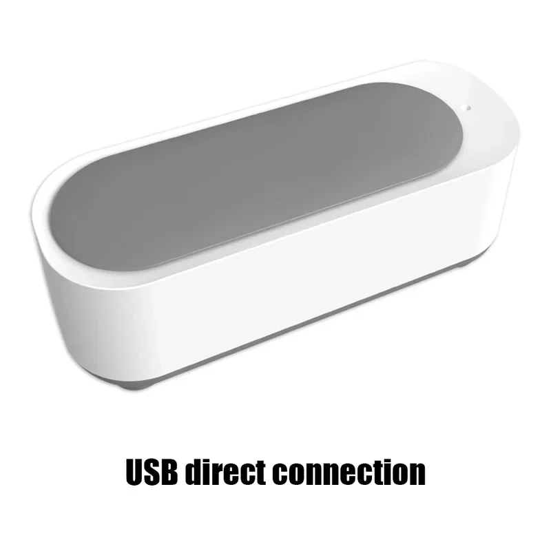 Xiaomi Nowa ultradźwiękowa maszyna robić czyszczenia okularów 360 ° Ultradźwiękowa myjka robić biżuterii 45 kHz, ultradźwiękowa myjka wysokiej częstotliwości: czarny