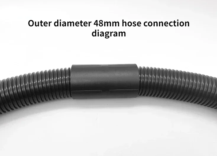 Manguera roscada de 32 mm/conector bidireccional Accesorios para mangueras de aspiradora Adaptador de extensión de diámetro interior de 40 mm/