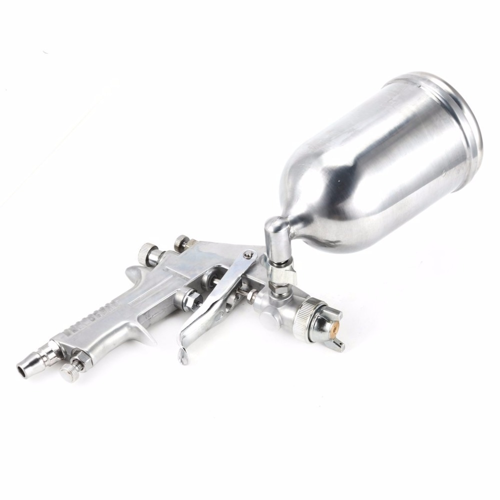 F75 Air Painter Spray Gun Pneumatic 1.5mm Nozzle 400ML Airbrush Sprayer Painting Atomizer Tool With Hopper For Painting Cars