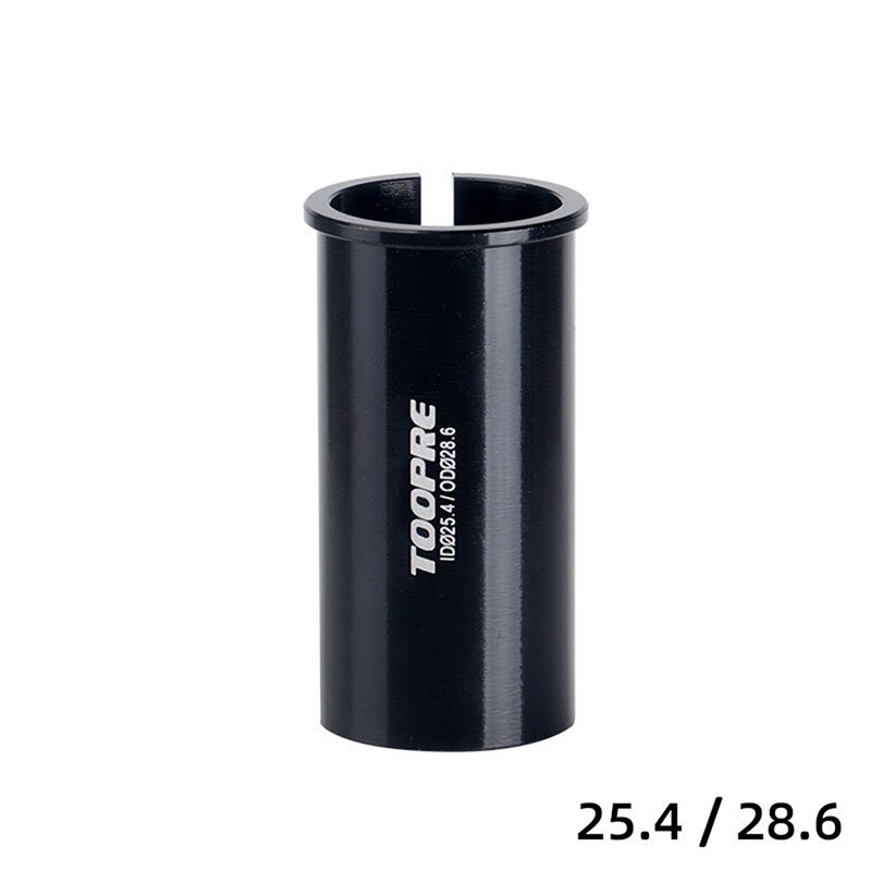 Bicycle Seat Post Tube Sleeve MTB Bike Seat Post Adapter Alloy SeatPost Tube Reducing Turn Sleeve Mountain Bicycle Cycling Parts: 31.6-33.9