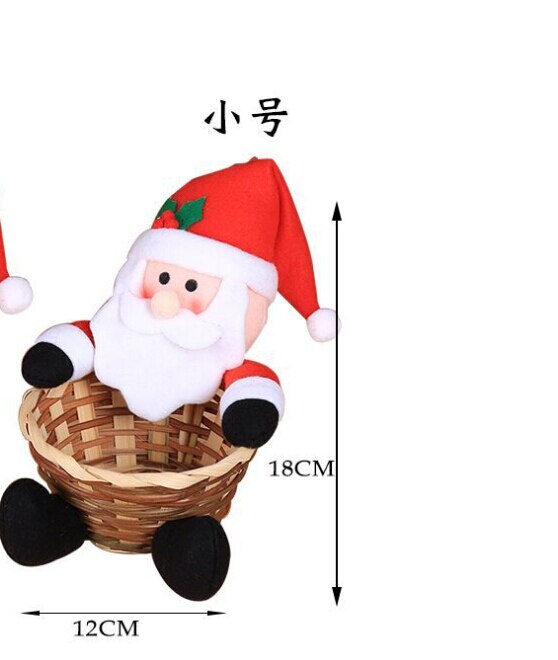 Kerstdecoratie snoepmand kerstdecoratie kersttafeldecoratie kinder snoepmand