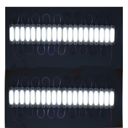 20Pcs Led Module 20Pcs Leds Super Heldere String Light Met Lens Witte Kleur Waterdichte Smd Reclame Led module