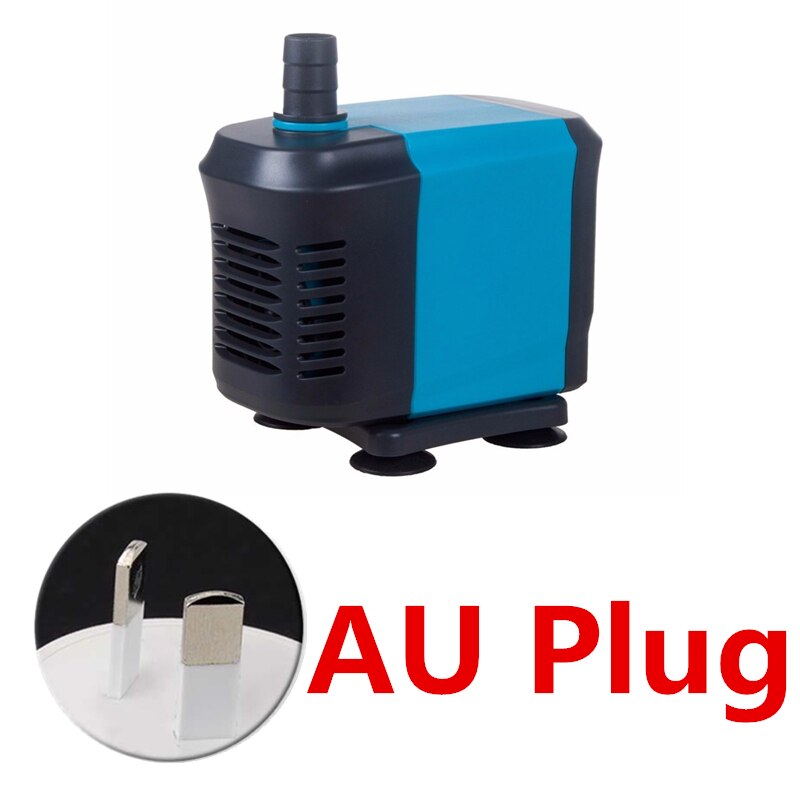 220-240V Submersible Water Circulating Pump Fish Tank Power Fountain Aquarium Hydroponic Pond Pump To Build Waterscape: AU Plug / 20W