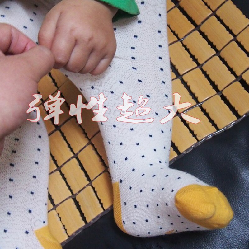 Bebé PRIMAVERA/otoño medias algodón bebé niña Pantyhose chico infantil tejido Collant medias prendas de vestir suaves infantil