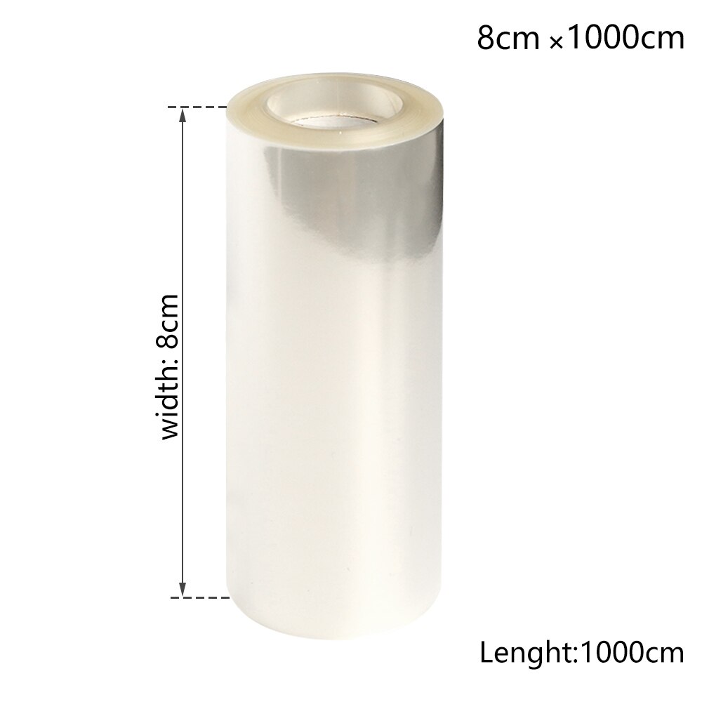 Transparent Cake Surround Film Kitchen Bakeware Acetate Film for Cake Decor Mousse Cake Sheets Surrounding Edge Diy Baking Tools: 8cmx10m