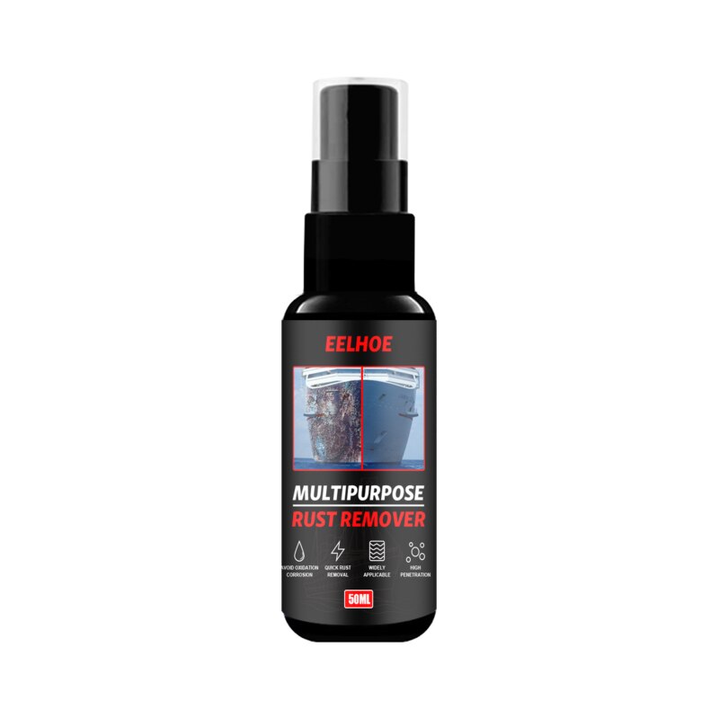 30/50ml Rust Remover Derusting Spray Car Maintenance Cleaning Rust Converter Rust Remover Multi-Purpose Rust Inhibitor: 50ml