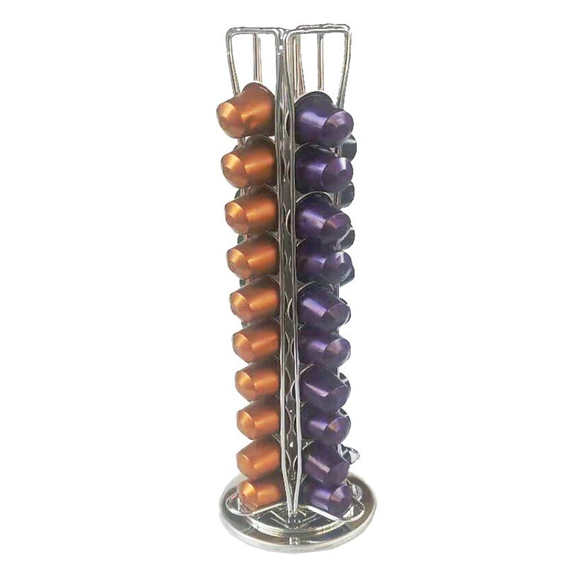 Pour Nespresso café 40 Capsule rangement pour cuisine support distributeur support dosette accessoires de cuisine étagère de rangement