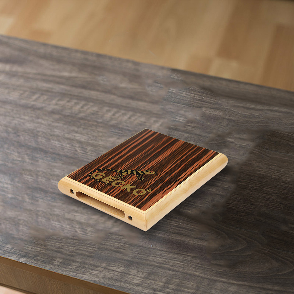 Cajon Handtrommel mit tragbarem , eingebettete Gitarrensaiten, verbessern Höhle Klang, perfekt für Musiker und Reisende