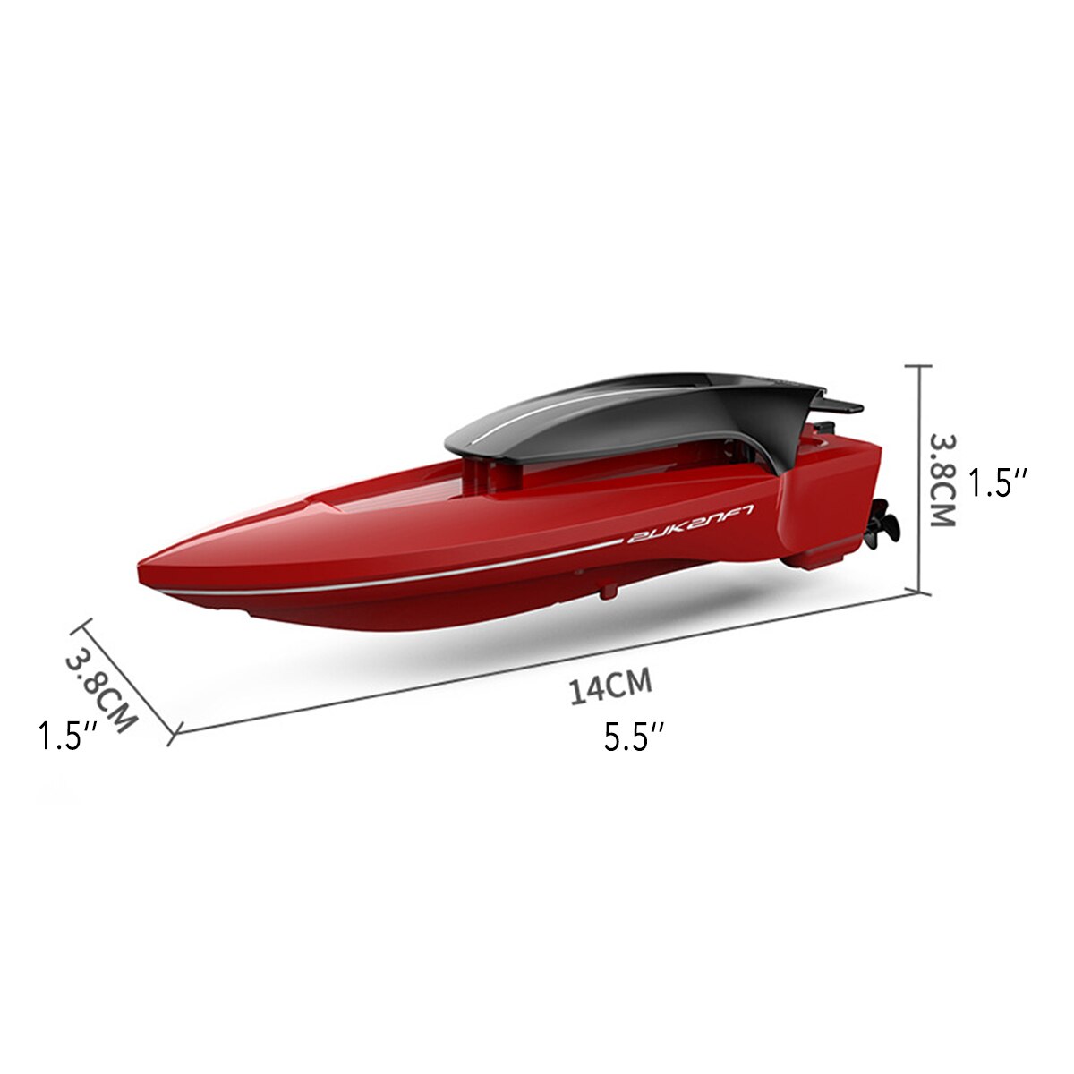 2.4g robåde sommer vandmodel fly legetøj fjernbetjening rc båd mini højhastigheds speedbåd dreng vandtæt med lys