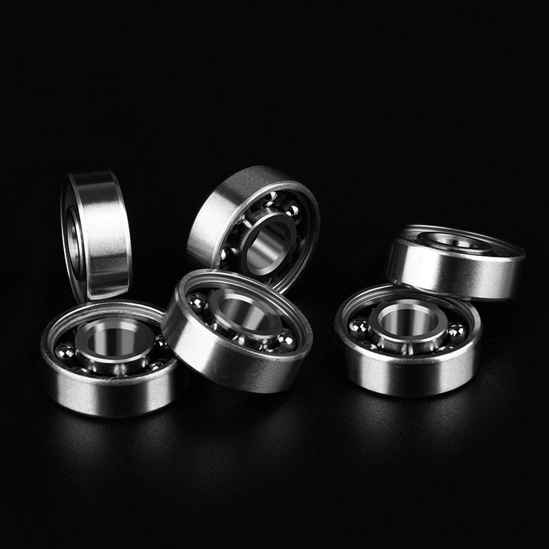 10Pcs Ceramic Center Bearing Fidget Hand Spinner Toy Bearing Steel High Speed Ball Bearings Profession 608 Hybrid Durable