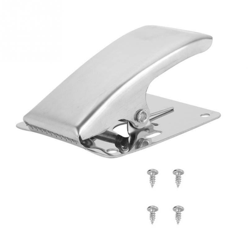 Stainless Steel Fish Fillet Clamp Deep-jaw Fish Tail Clip Screws For Fishing Board Pesca Fish Cleaning Tools